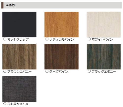 本体色の画像