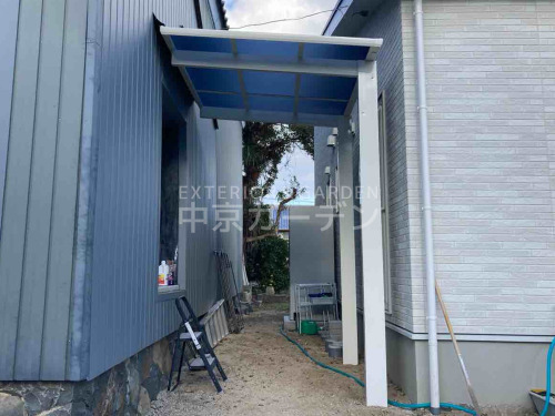 施工例画像：三重県 川越町  リフォームシンプル オープン外構