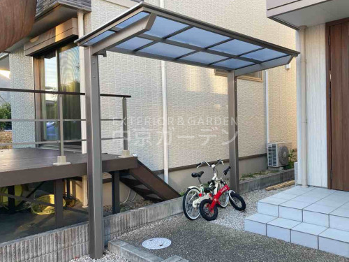 施工例画像：愛知県 名古屋市  LIXIL独立式フーゴFテラス1階